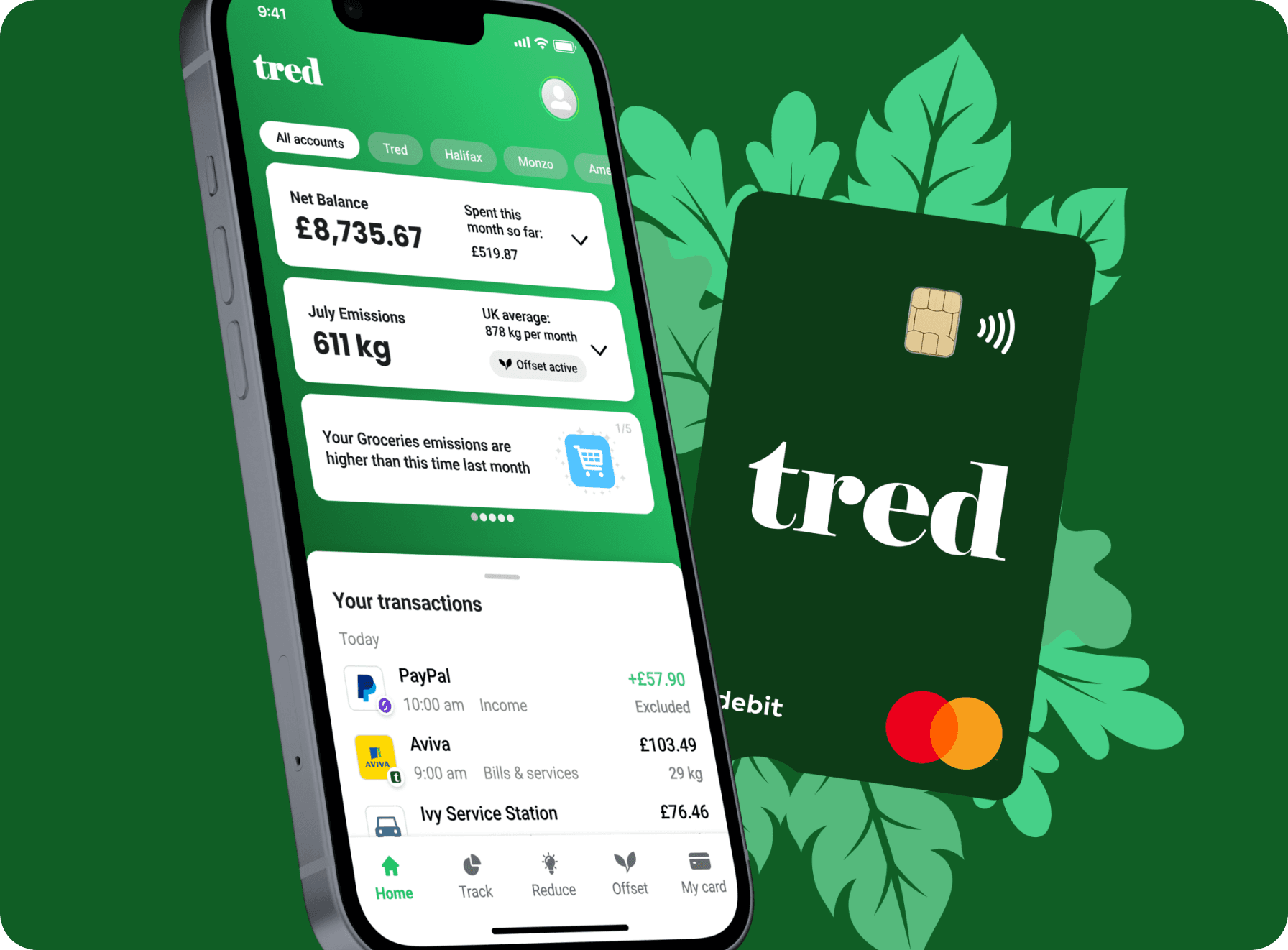 Tred banking app